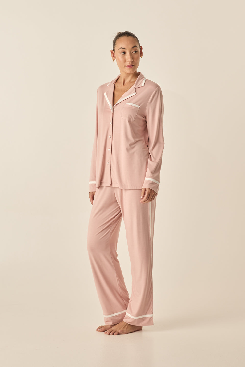 Grace Pink Bamboo Pj Set