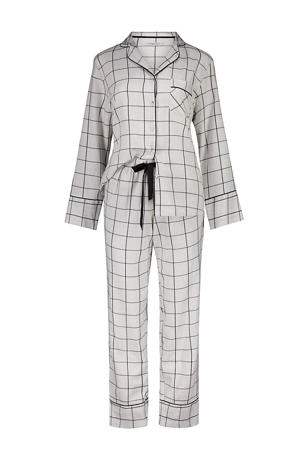 Beyonce Ivory Check Cotton Set 